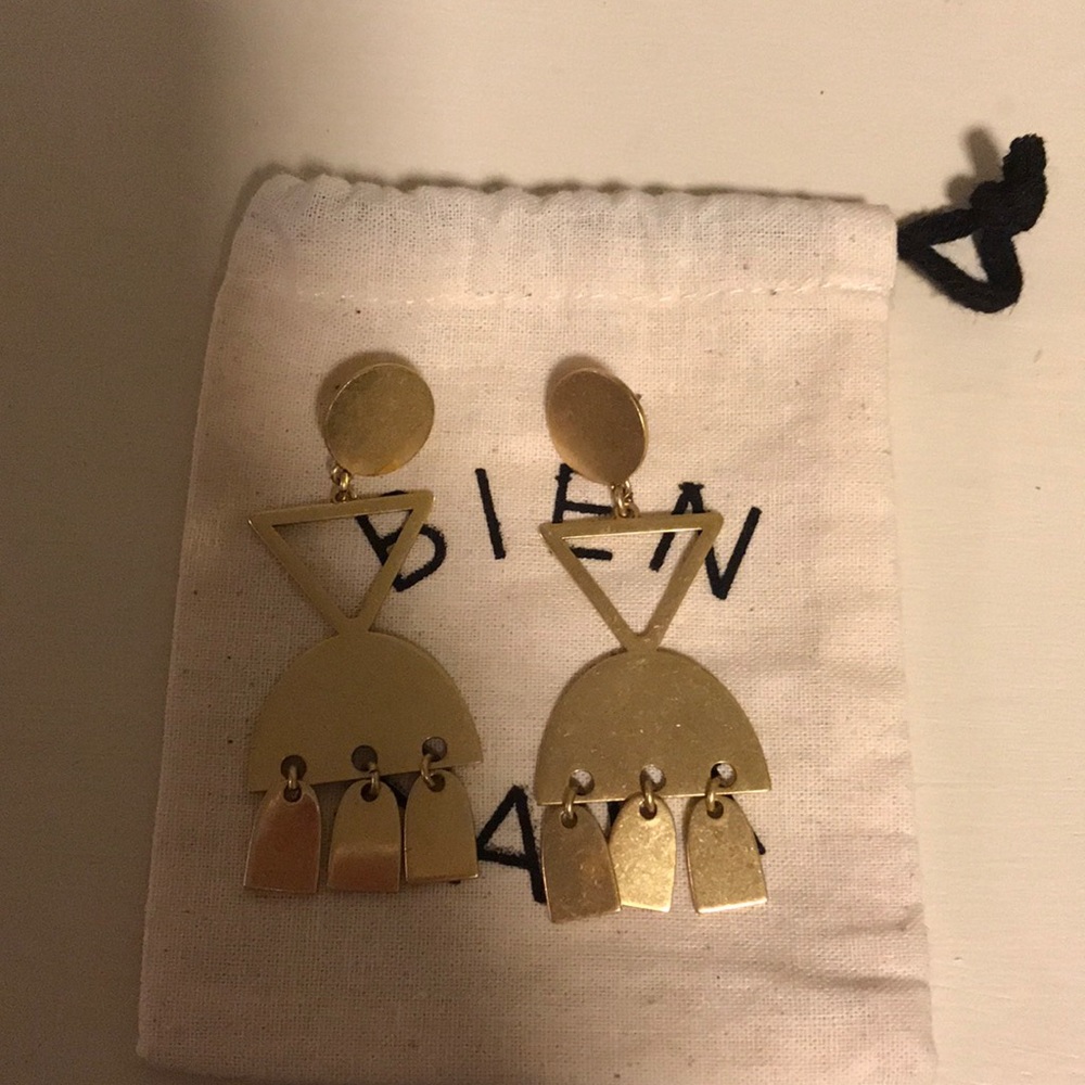 Large madewell statement earrings